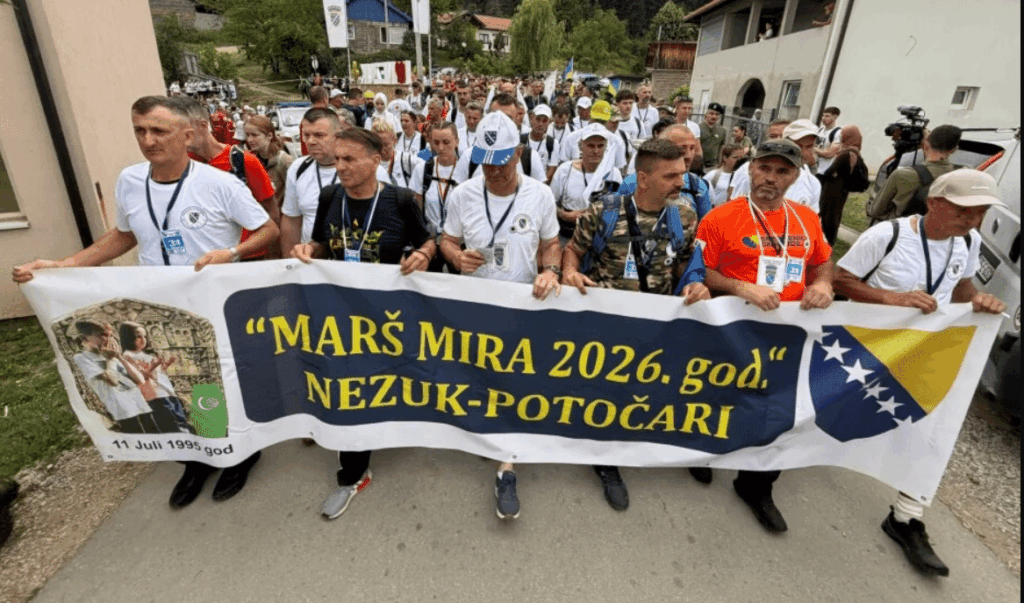 Srebrenica March Sets Off as Thousands Retrace Genocide Survivors’ Route