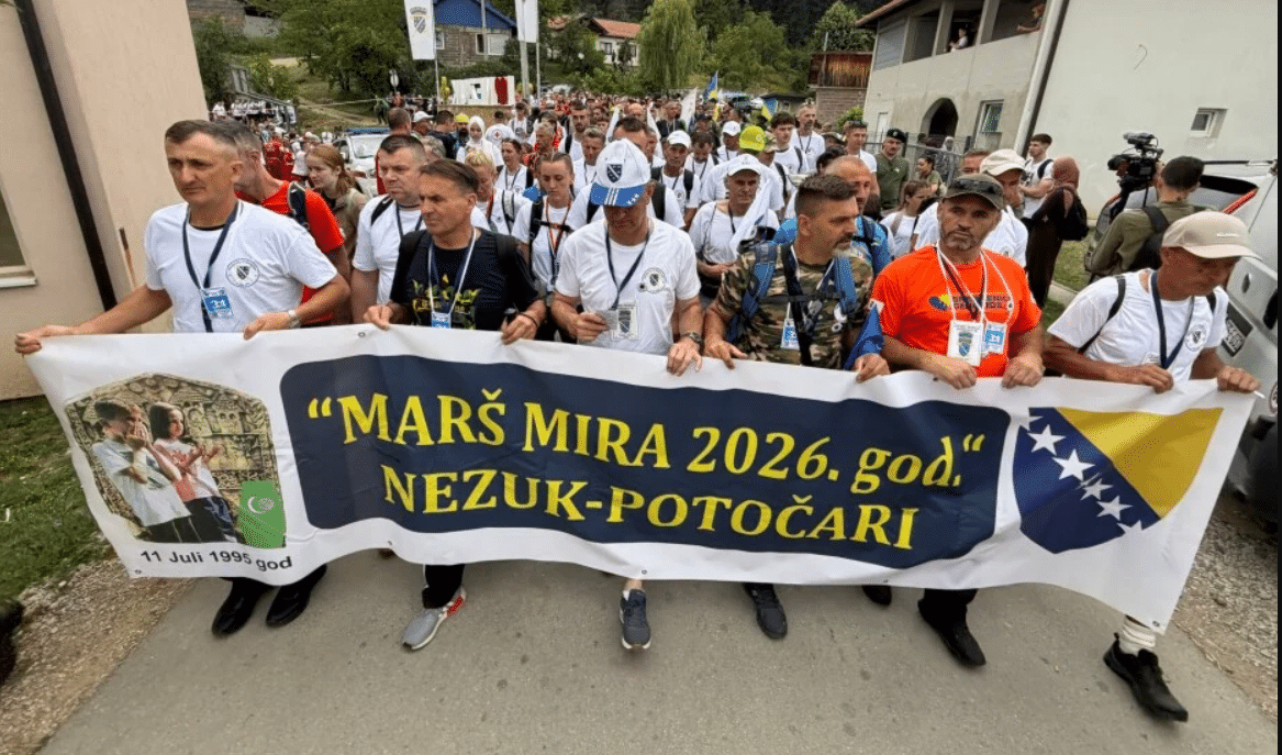 Srebrenica March Sets Off as Thousands Retrace Genocide Survivors’ Route